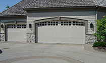 picture of first new garage door