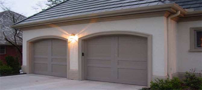 picture of nice new garage door